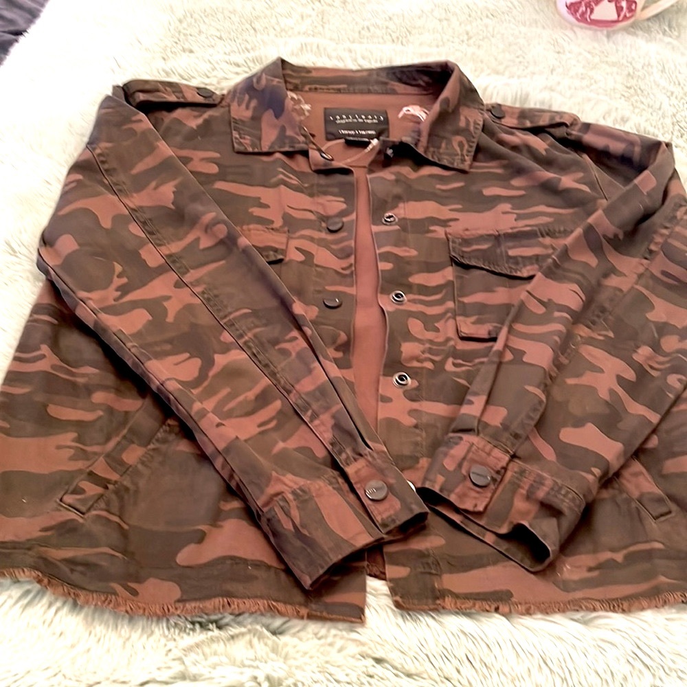 Adorable Sanctuary Camo Jacket.